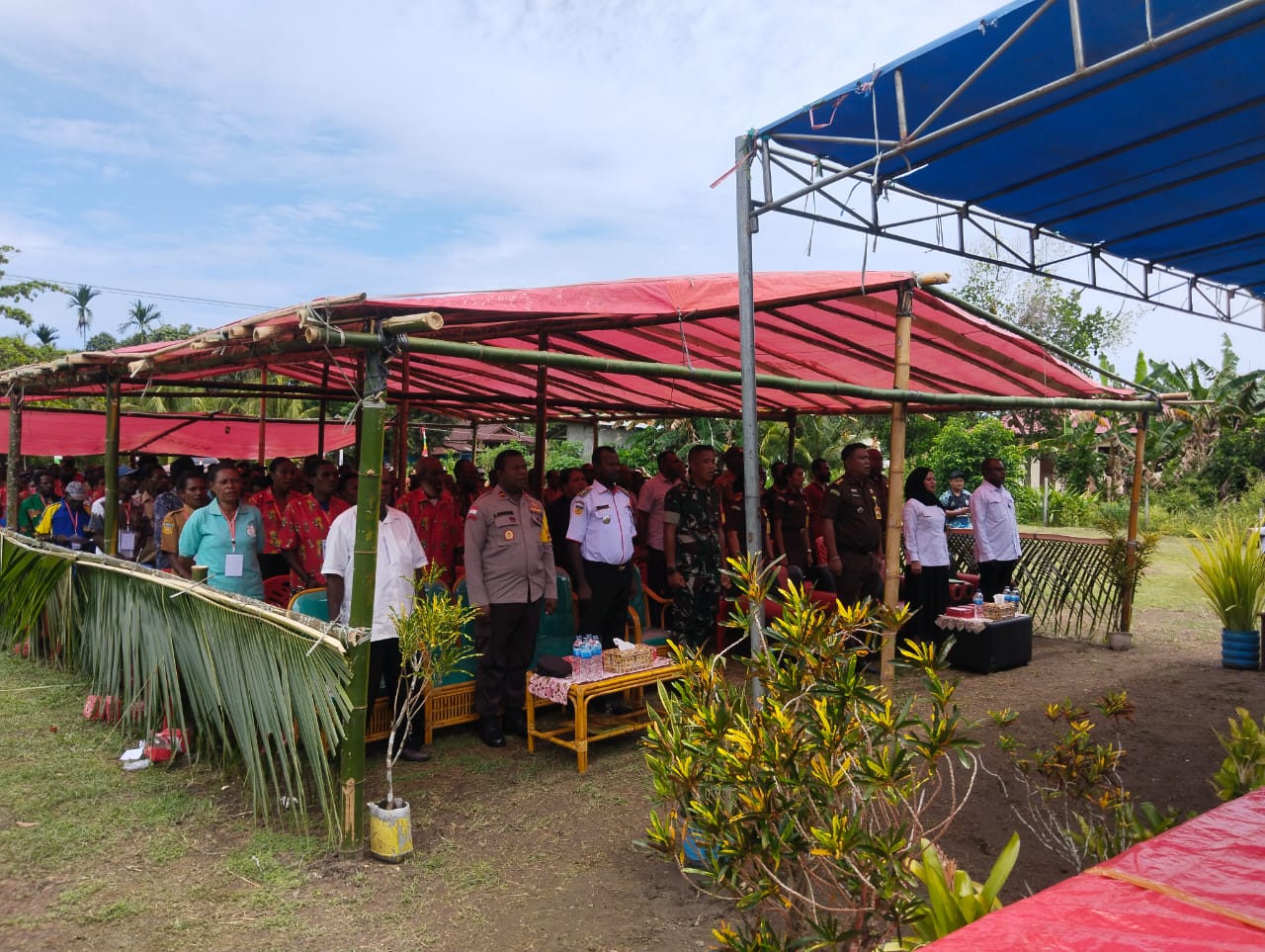 Kejari Jayapura Sosialisasi Hukum Dana Kampung di Pantai Barat