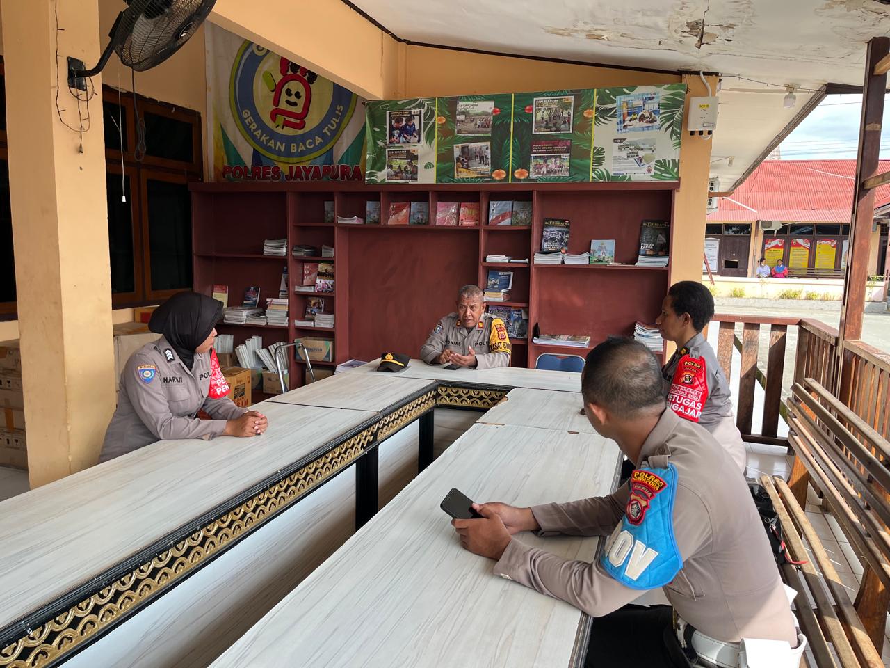 Polres Jayapura Gelar Anev Subsatgas Si-Ipar Ops Rasaka Cartenz 2025