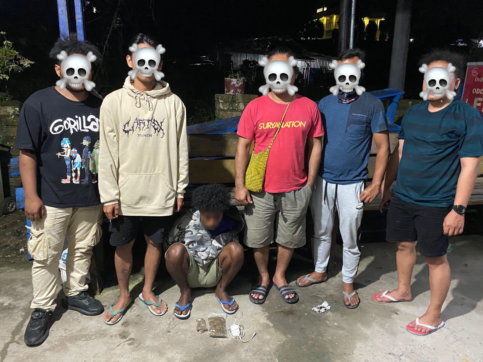Sat Narkoba Polres Sarmi Amankan Pemuda Pembawa Ganja di Dalam Bus Damri