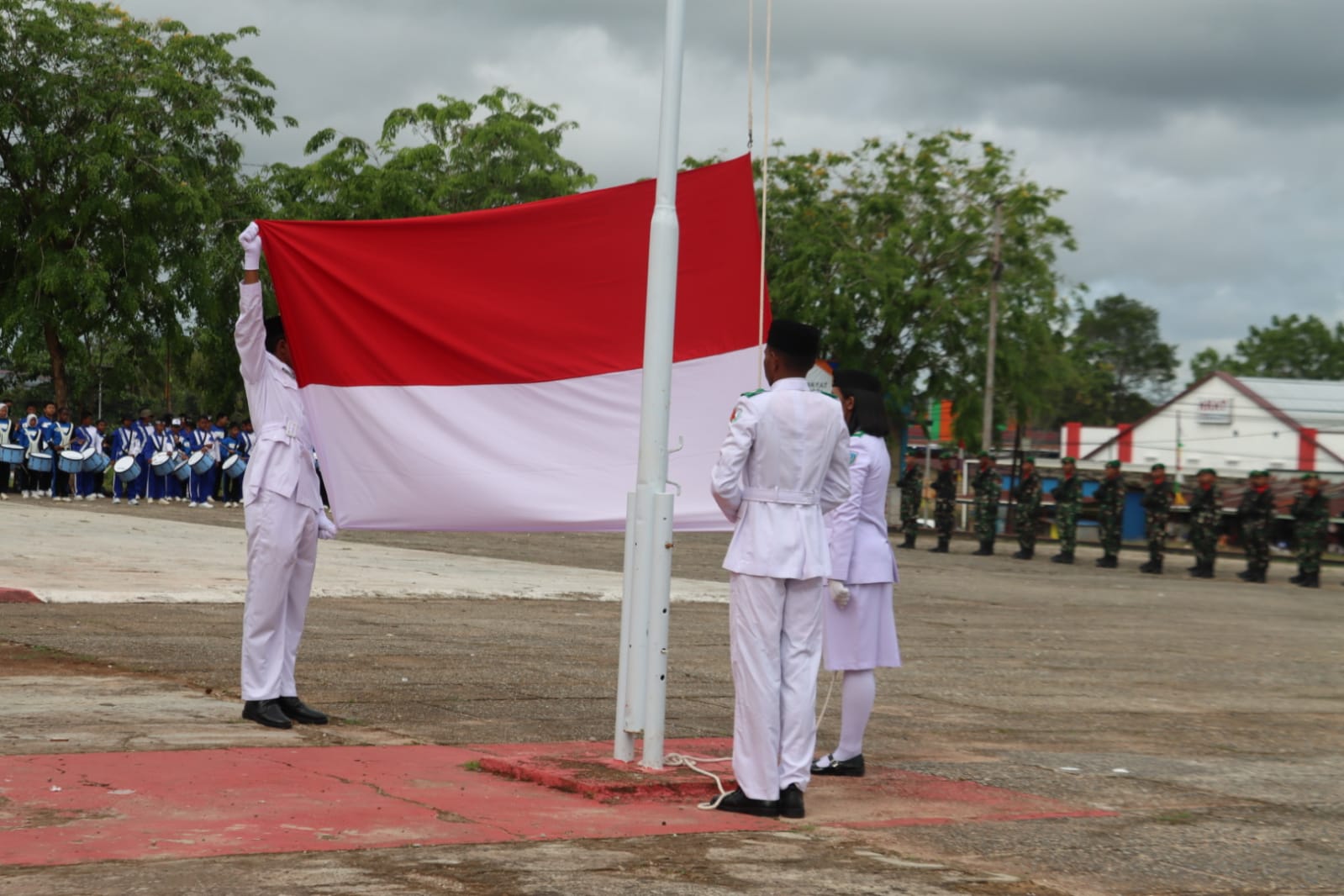 Upacara Peringatan Hari Pahlawan Nasional Tahun 2025 Di Kabupaten Boven Digoel Berjalan Khidmat