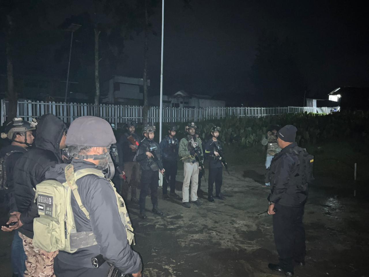 Patroli Gabungan Polres Puncak Tingkatkan Keamanan Antisipasi Kalender Kamtibmas Lokal Papua dan Gerbang Natal 2025