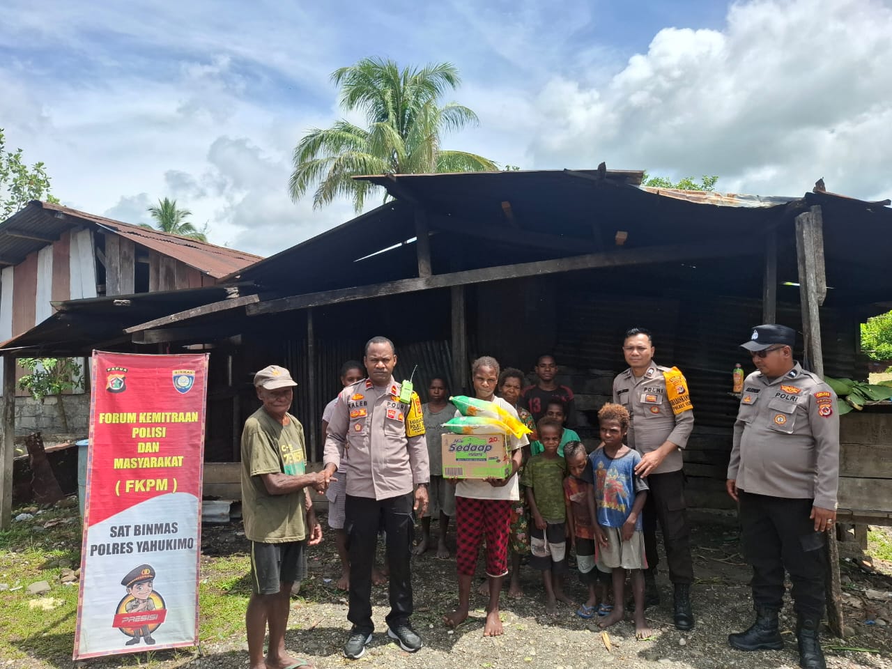 Polres Yahukimo Gelar Fkpm, Jalin Kedekatan Dengan Masyarakat Suku Momuna Di Dekai