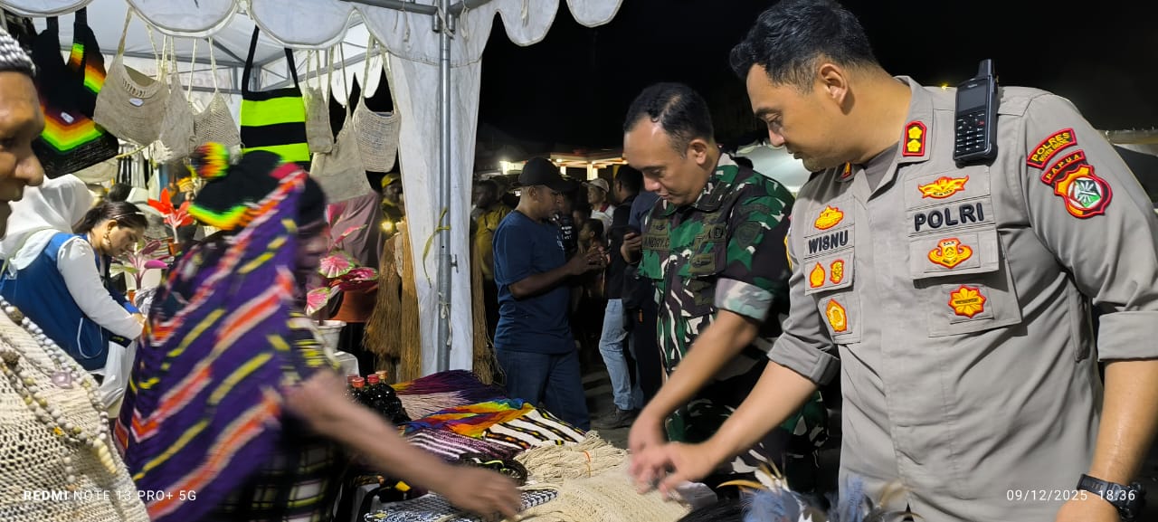 Kapolres Boven Digoel Hadiri Penutupan Festival Budaya Digoel Tahun 2025