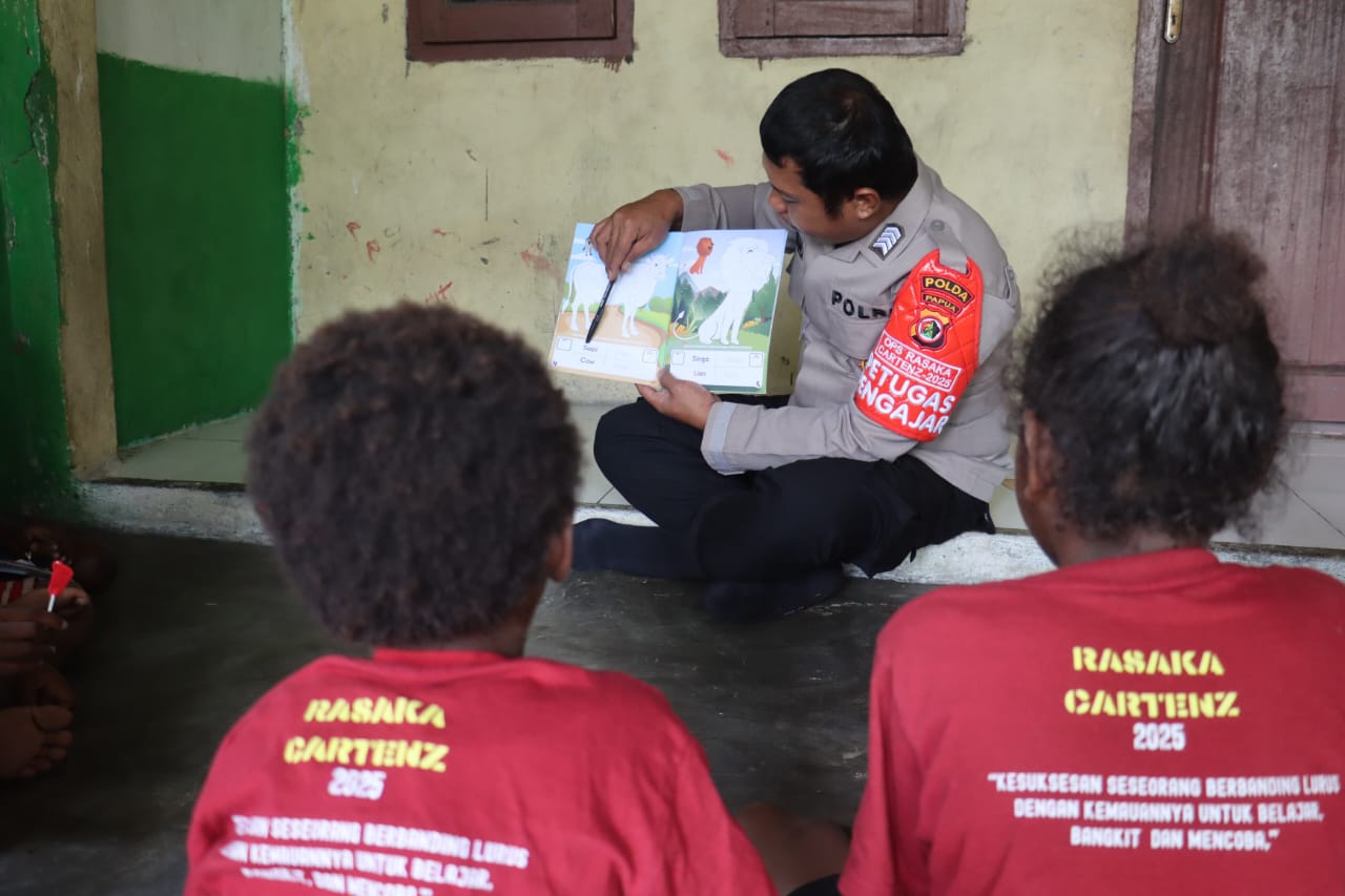 Hadirkan Semangat Belajar Membaca dan Berhitung Dalam Polisi Pi Ajar