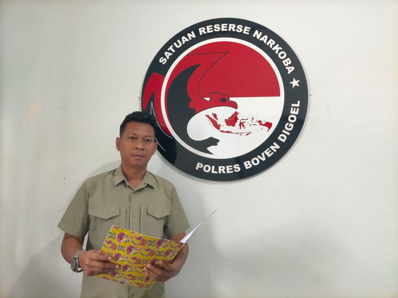 Jelang Nataru Satres Narkoba Polres Boven Digoel laksanakan penertiban untuk kendalikan peredaran Miras dan aktifitas Hiburan