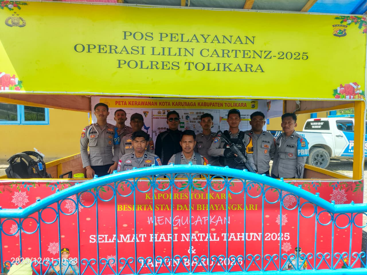 Tim Regu II Ops Lilin Cartenz Laksanakan Patroli, Pastikan Kamtibmas Kondusif di Kota Kerubaga