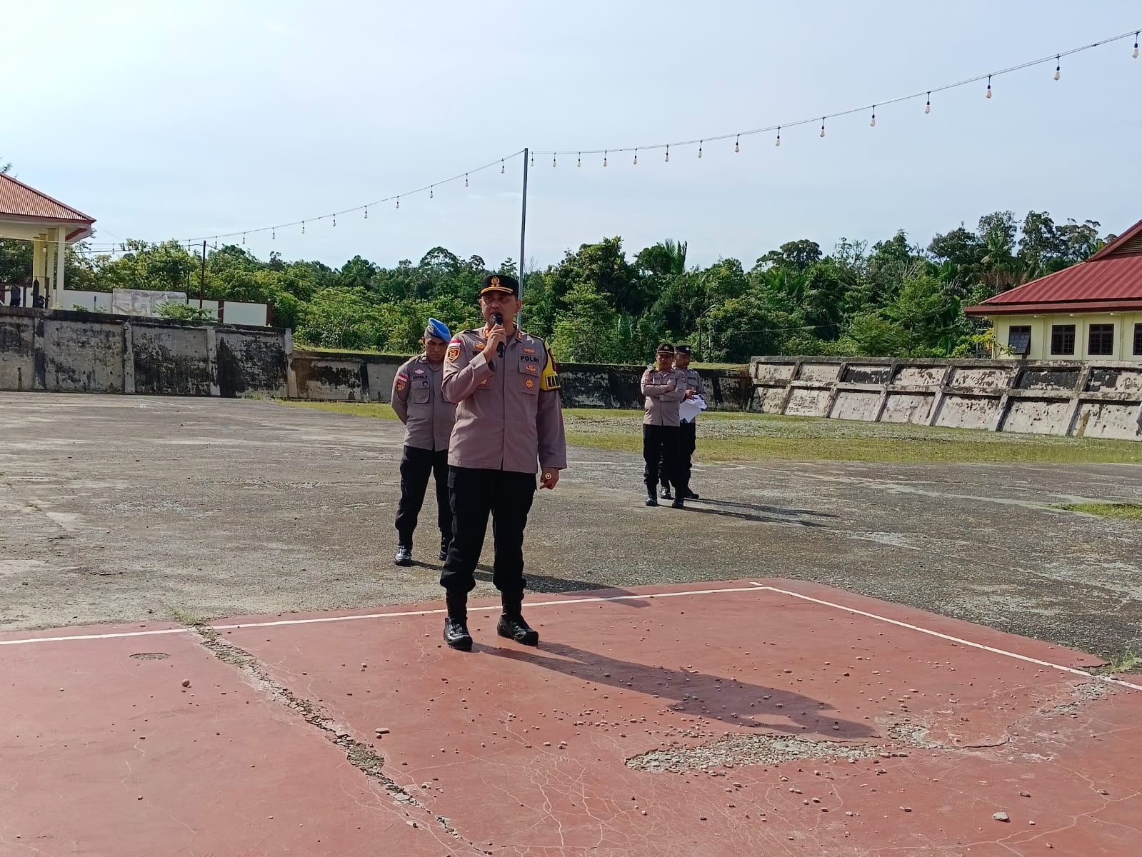 Kapolres Pimpin Apel Kesiapan Pengamanan Malam Pergantian Tahun