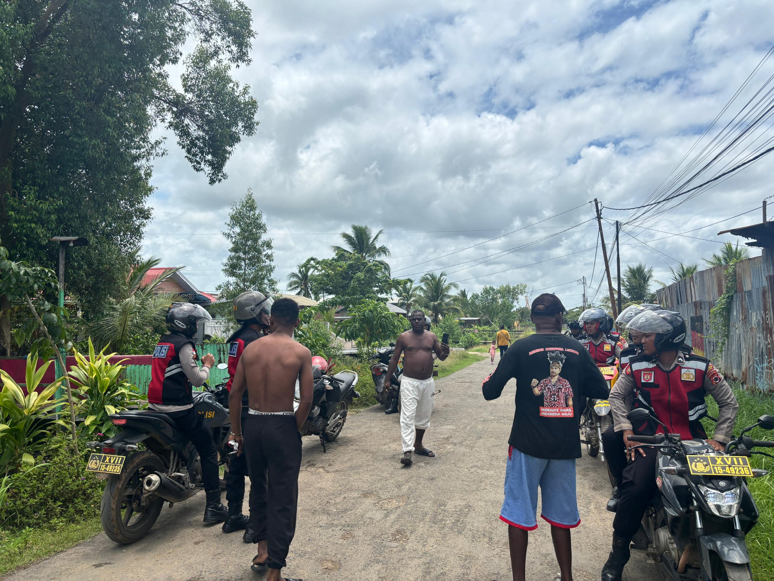 Polres Merauke Sigap Jaga Keamanan, Tingkatkan Patroli Jelang Malam Tahun Baru