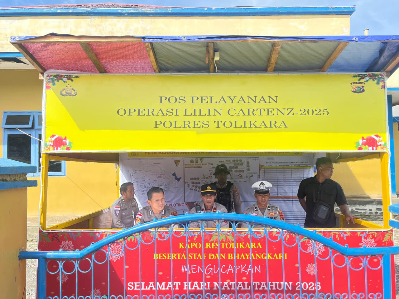 Hari Ke-13 Operasi Lilin Cartenz 2025, Polres Tolikara Intensifkan Patroli dan Pemantauan Tempat Ibadah
