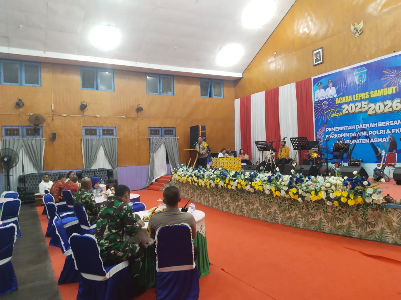 Kapolres Asmat Hadiri Lepas Sambut Tahun 2025 Ke Tahun 2026 Kabupaten Asmat