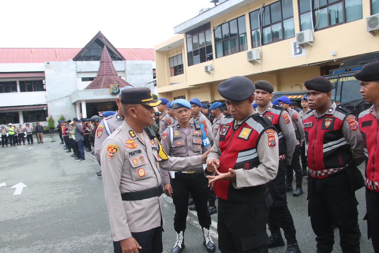 Hari ke-14 Operasi Lilin Cartenz 2025, Polda Papua Perketat Pengamanan Pasca Tahun Baru