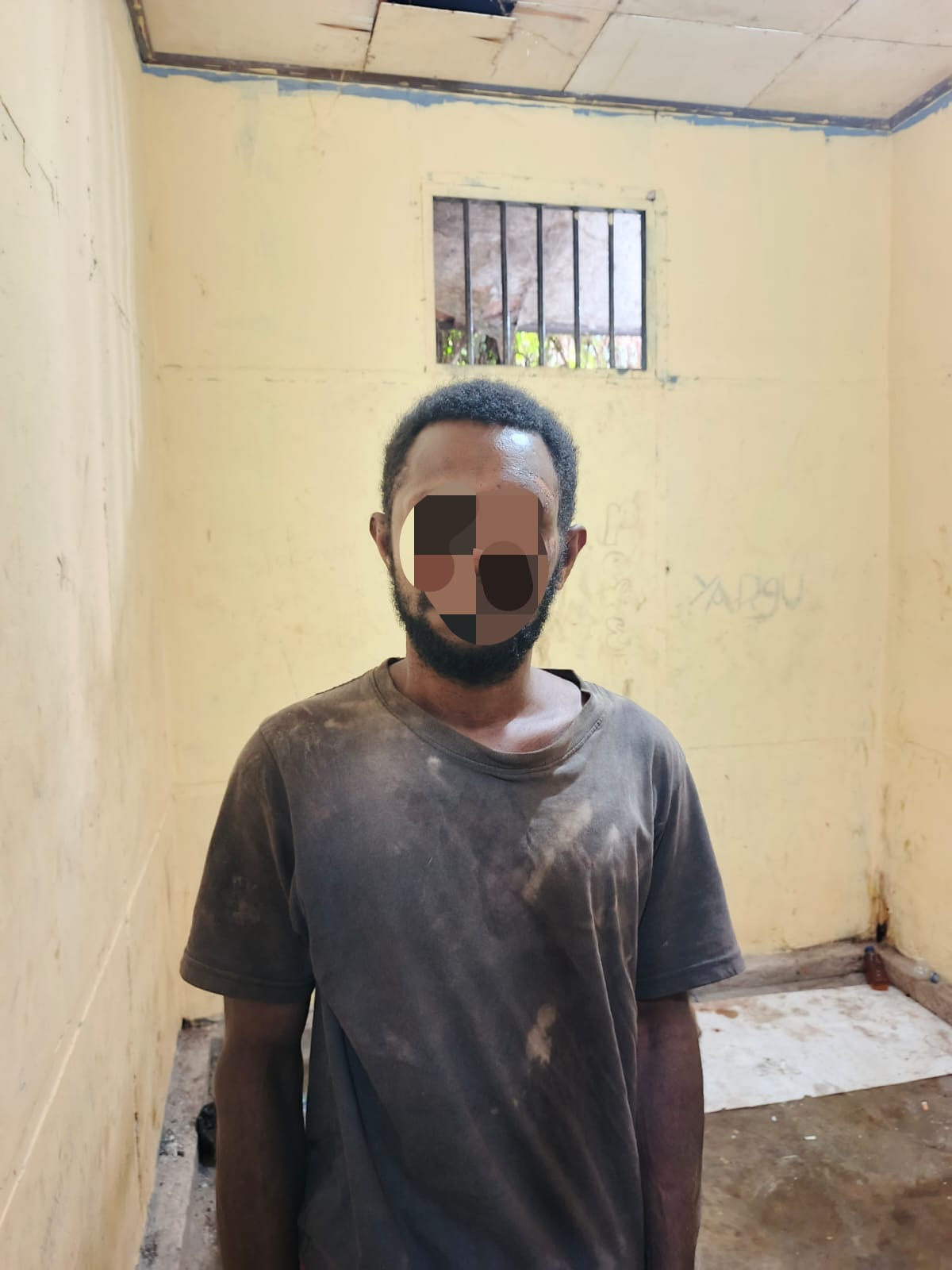 ‎Bacok Pengendara Motor Seorang Pria Diringkus Personil Polres Mappi