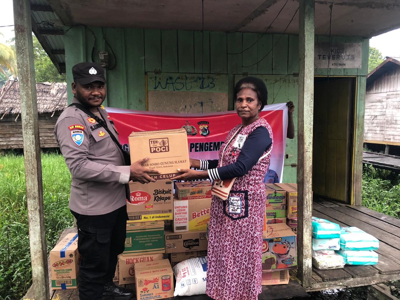 Tingkatkan Kesejahteraan, Polri Dengan Program Bantuan Pengembangan Usaha Bagi Masyarakat OAP