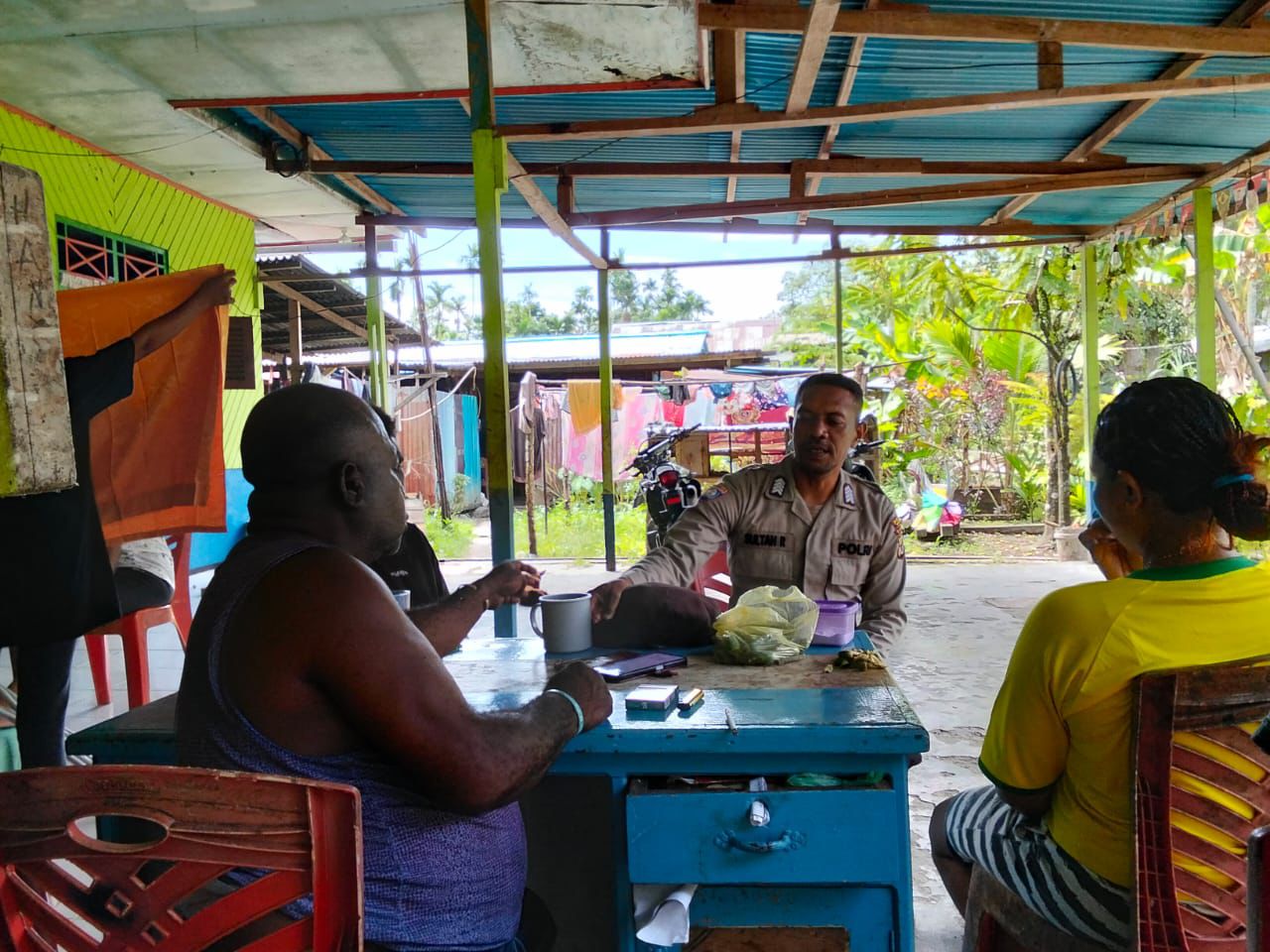 Perkuat Situasi Kamtibmas, Bhabinkamtibmas Kampung Paradoi Serap Aspirasi Warga Binaan