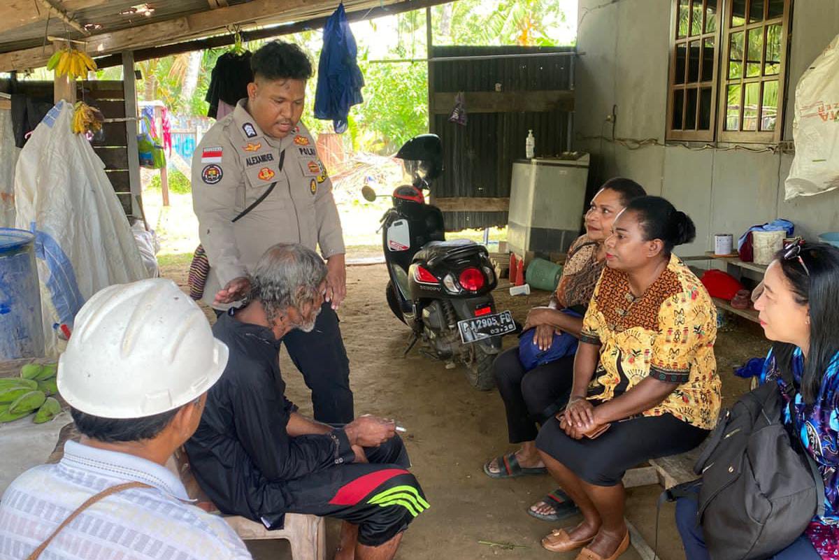 Bhabinkamtibmas Kampung Buti Mediasi Kasus Pengrusakan Masjid Nur Al Wahyu