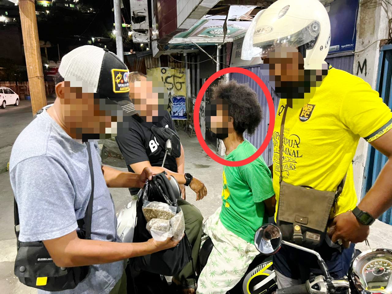 ‎Lagi, Opsnal Narkoba Polresta Ciduk Seorang Residivis, BB Ganja Siap Edar Diamankan