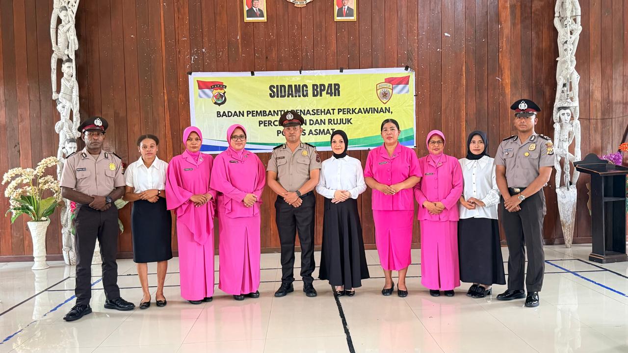 Persiapan Menuju Jenjang Pernikahan, 3 Anggota Polres Asmat Jalani Sidang BP4R.
