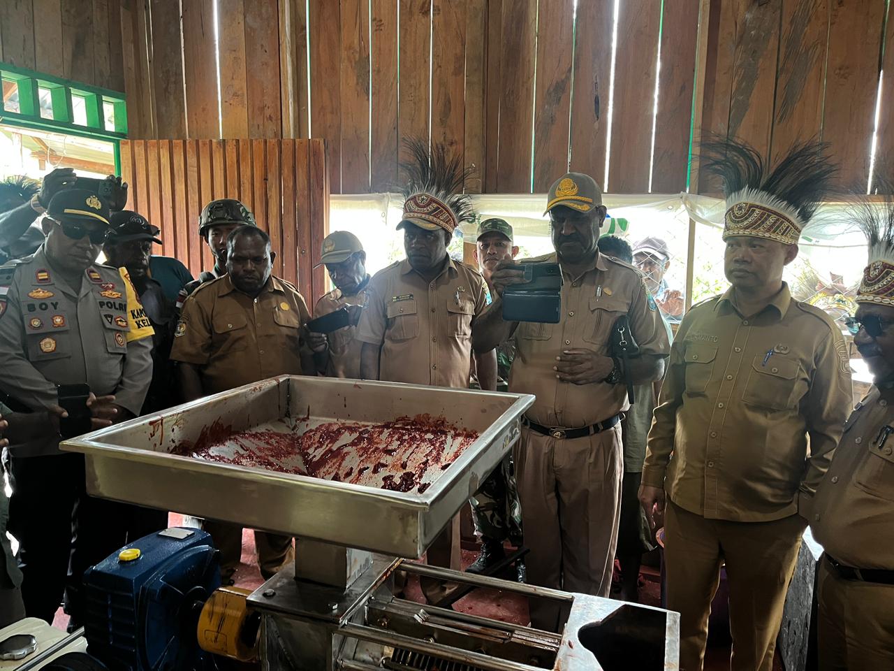 Kapolsek Kelila Pimpin Langsung Pengamanan Kegiatan Perwakilan Gubernur Papua Pegunungan