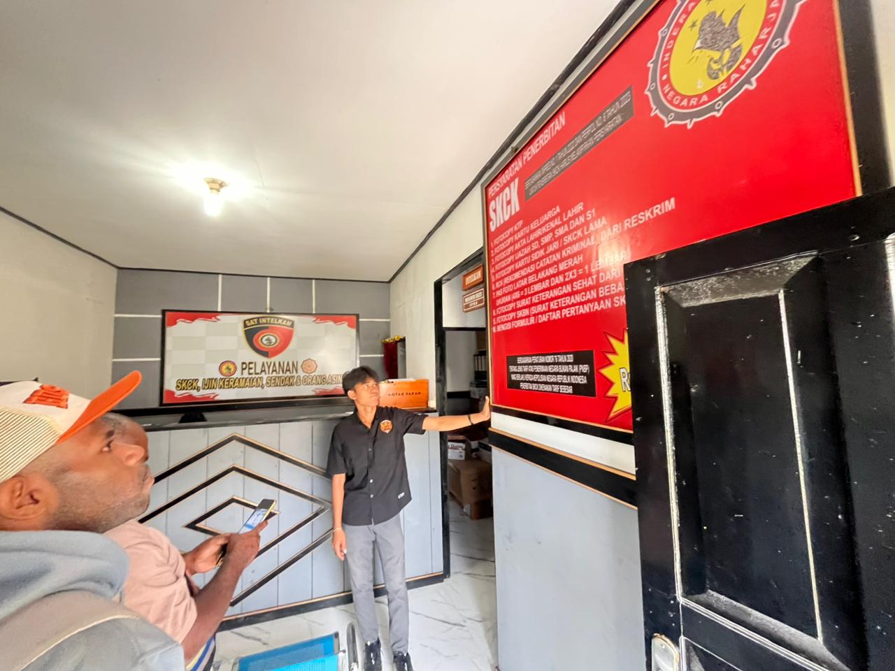 Komitmen Pelayanan Prima, Intelkam Polres Mamberamo Tengah Hadir untuk Masyarakat