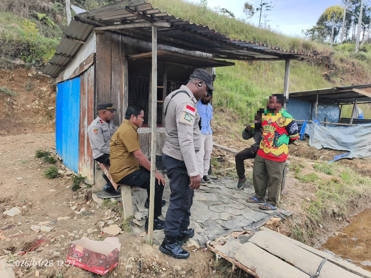 Polres Tolikara Respon Cepat Aduan Masyarakat Terkait Kasus Pemukulan