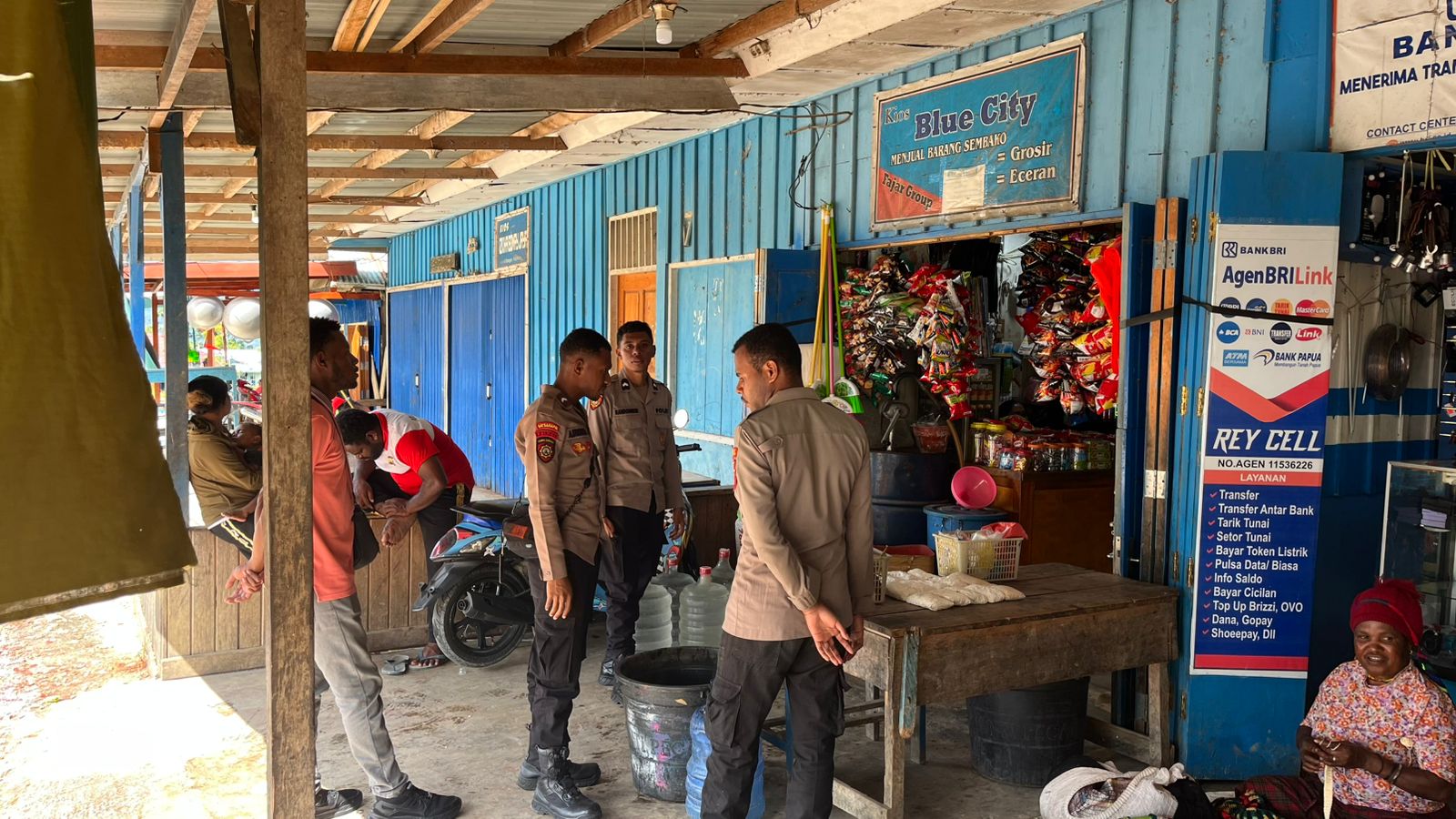 Patroli Satuan Samapta Polres Mamberamo Tengah, Wujud Kehadiran Polisi di Tengah Masyarakat