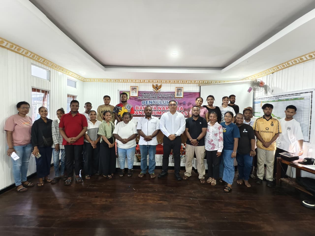 ‎Tegaskan Komitmen Perangi Narkoba, AKP Febry Pardede Berikan Penyuluhan di Kampung Kayo Batu