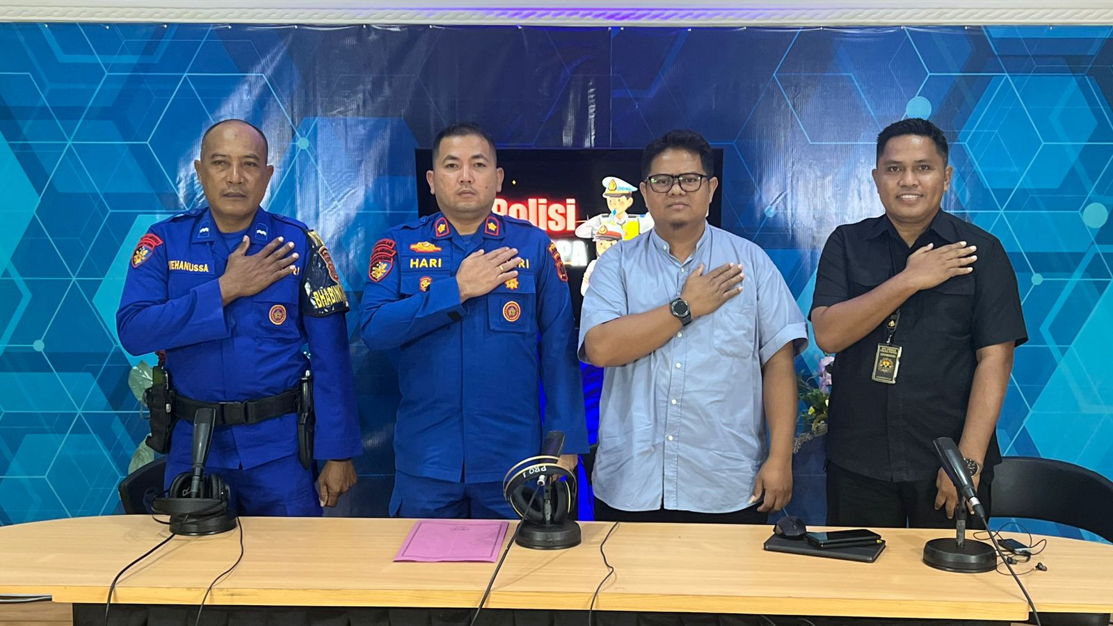 Tingkatkan Kesiapsiagaan Bencana Perairan, Dit Polairud Polda Papua Tekankan Edukasi dan Sinergitas di RRI Jayapura