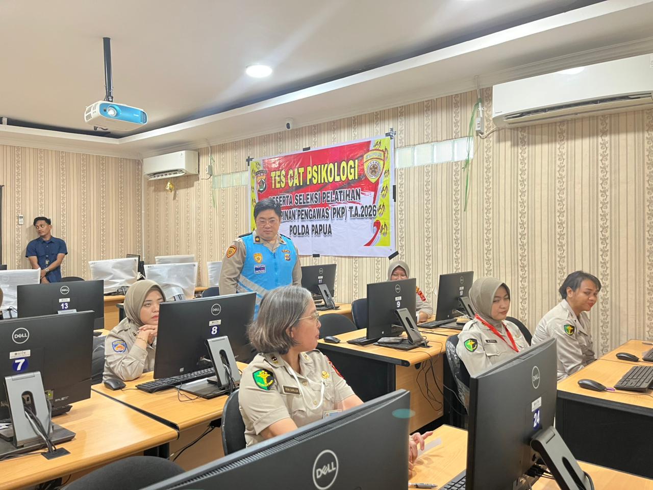Wujudkan Kepemimpinan yang Kompeten, Biro SDM Polda Papua Gelar Seleksi CAT Psikologi PKP T.A. 2026