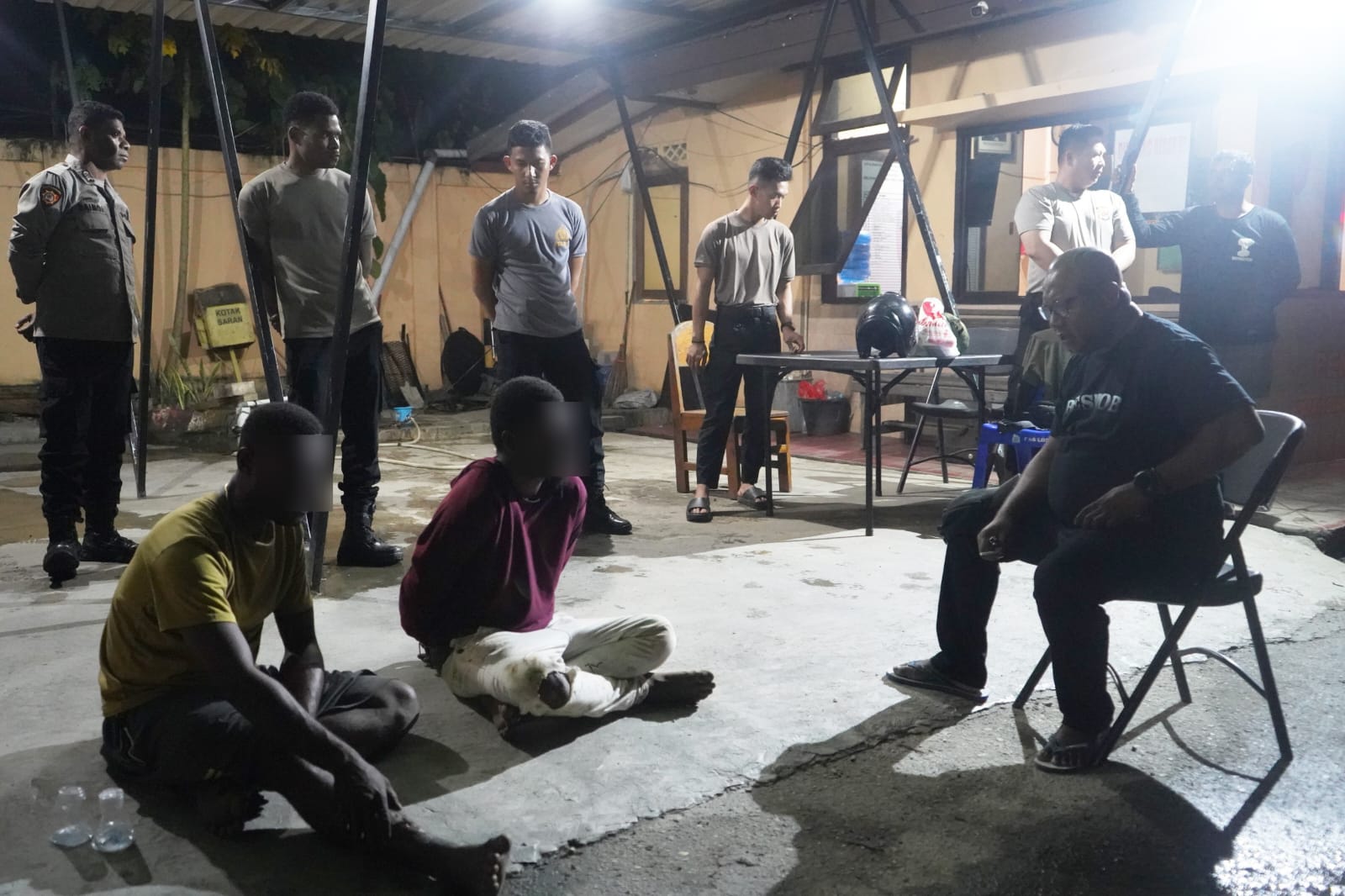 Respons Cepat Sat Reskrim Ungkap Kasus Penganiayaan dan Pemalakan di Doyo Lama yang Viral di Media Sosial