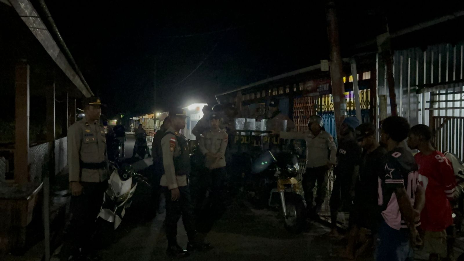 Respon Keluhan Warga, UKL 3 Polres Asmat Intensifkan Patroli Cipta Kondisi Hingga Pagi Hari