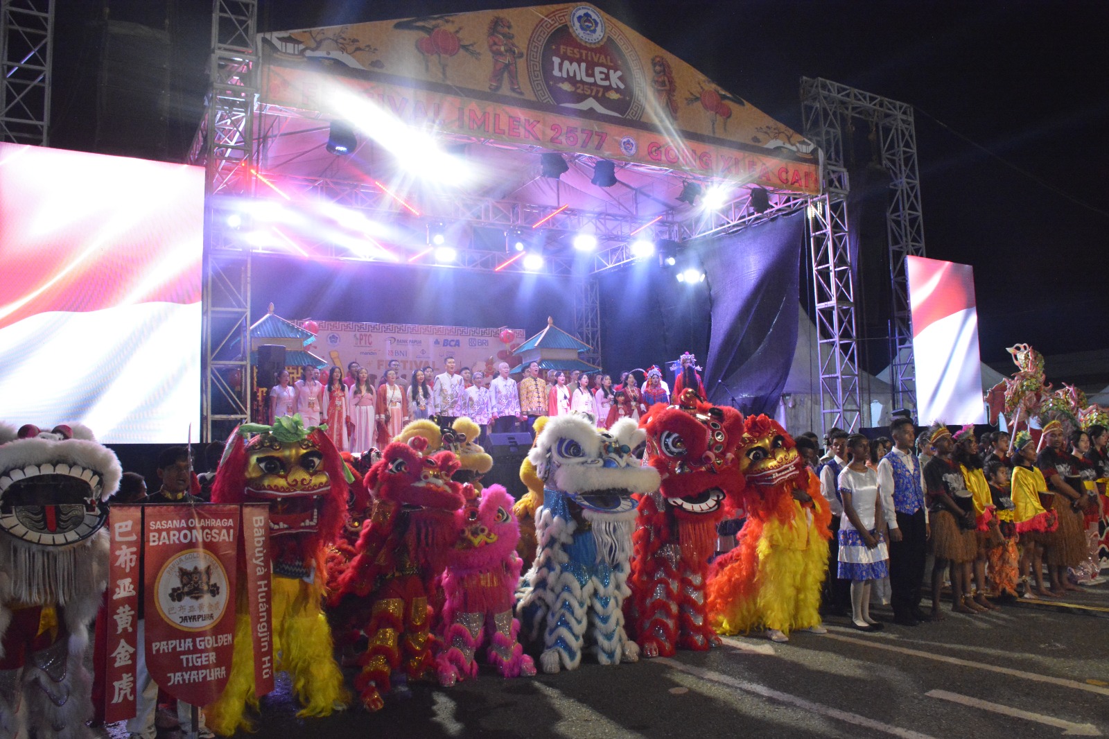 Imlek Jadi Ruang Persaudaraan, Polda Papua Dukung Pelestarian Budaya di Tanah Papua