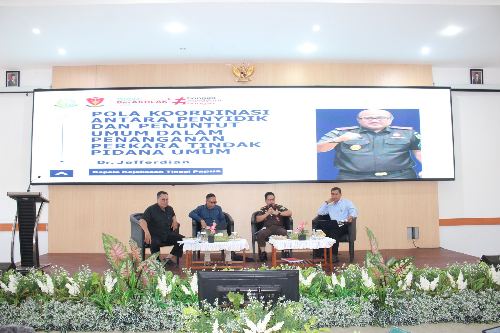 Perkuat Sinergitas Guna Implementasi KUHP dan KUHAP Baru, Polda Papua Gelar Coffee Morning Criminal Justice System