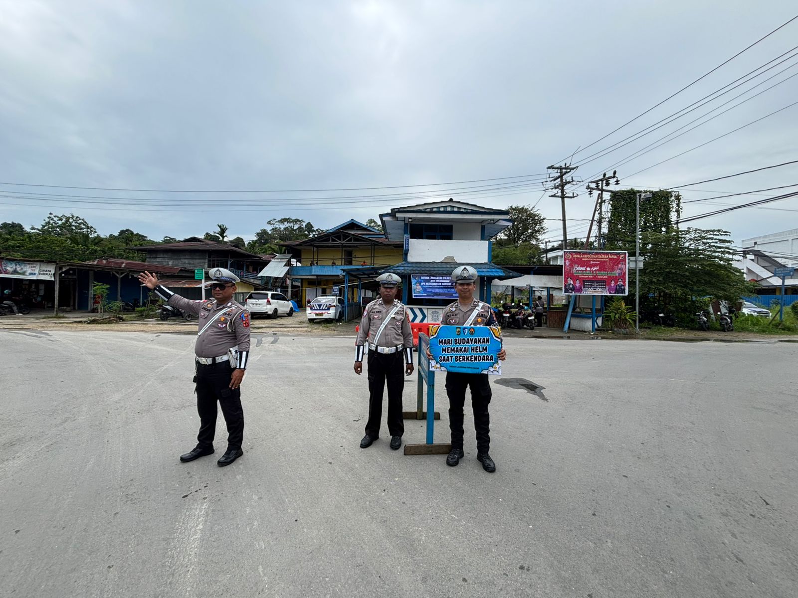 Hari Ke-4 Ops Keselamatan Cartenz 2026, Satlantas Polres Sarmi Fokus Tindak Pelanggaran Kasat Mata