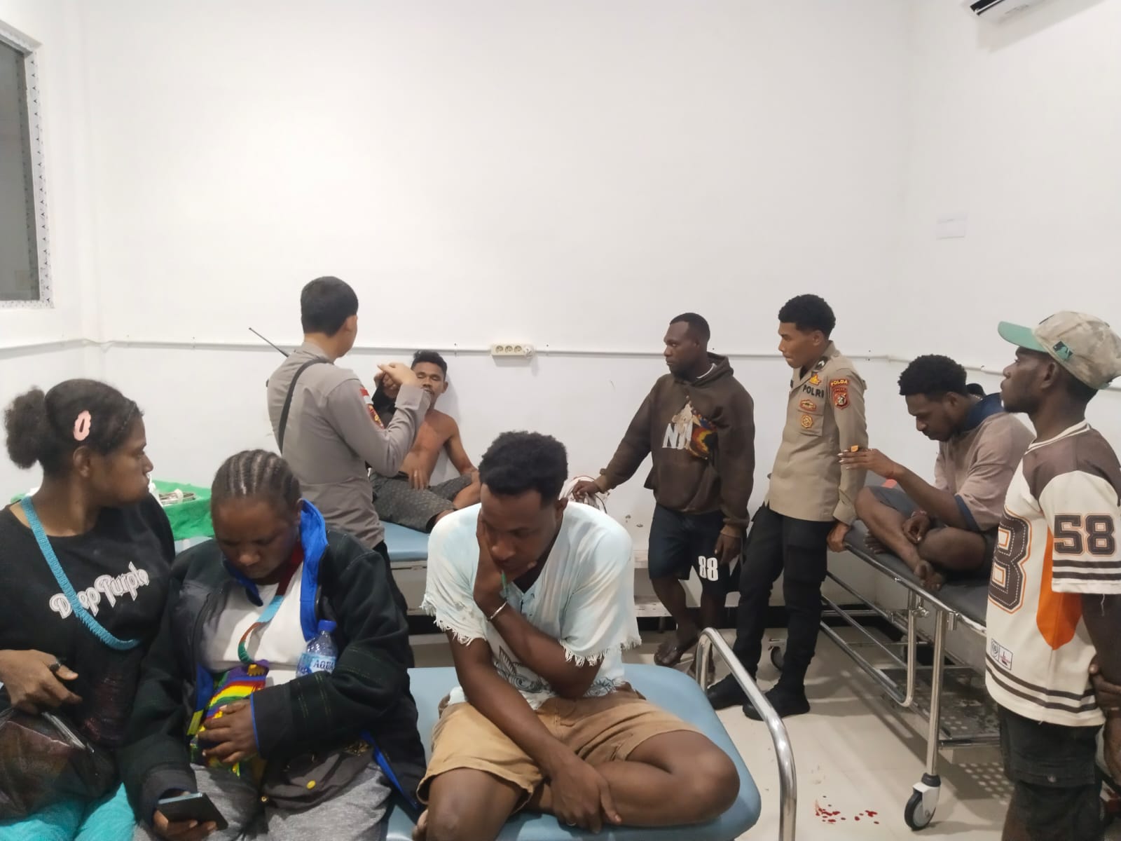 Aksi Saling Serang Antar Kelompok Warga Di Distrik Agats Mengakibatkan Lima Orang Luka-luka