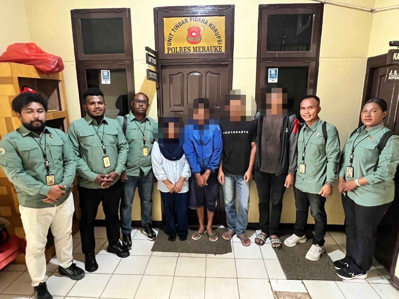 Polda Papua Limpahkan 4 Tersangka Kasus Penyalahgunaan BBM Subsidi di Merauke ke Kejaksaan