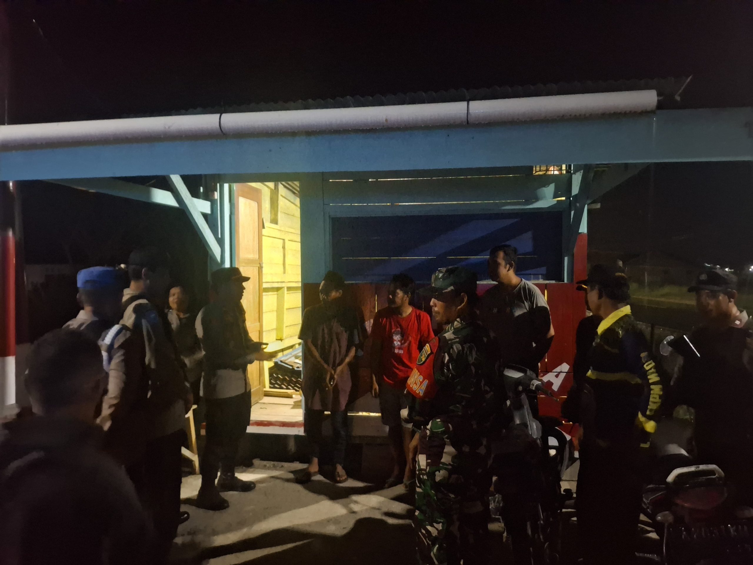 Polsek Nabire Barat, Polres Nabire Gelar Apel Gabungan dan Patroli KRYD Jaga Sitkamtibmas