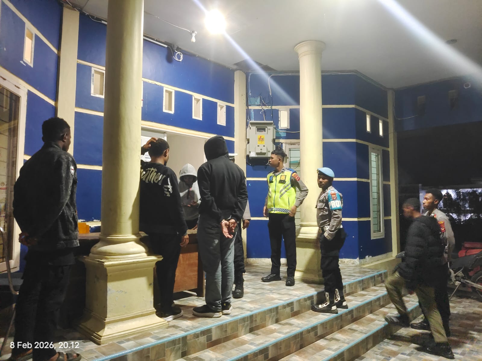 Polisi Turun Malam di Kobakma, Pastikan Keamanan Objek Vital