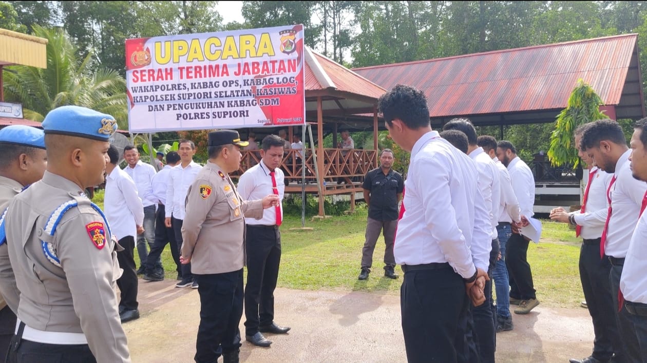 Propam Polres Supiori Lakukan Penegakan Ketertiban dan Disiplin kepada Personel