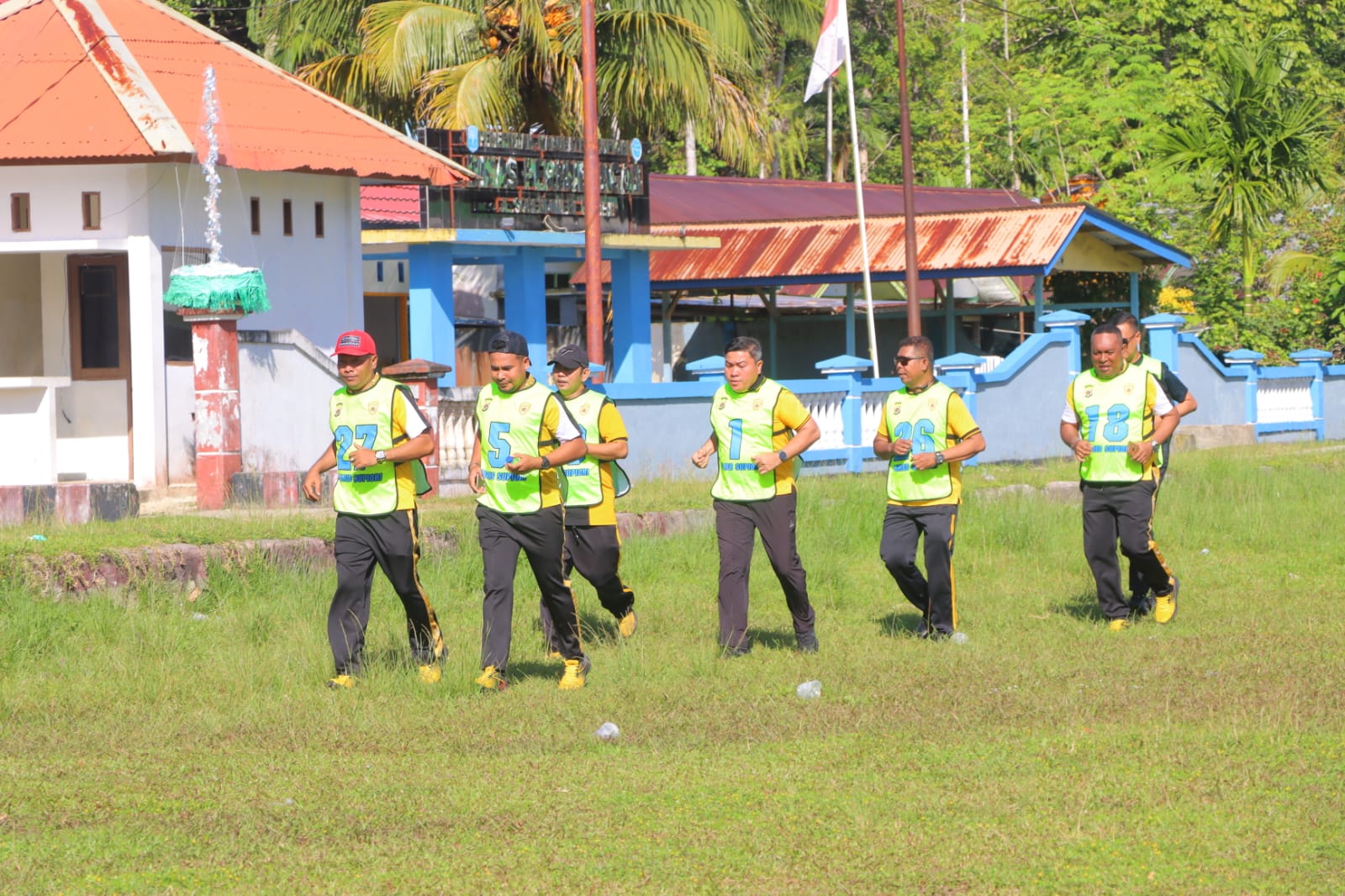 Polres Supiori Laksanakan Kesamaptaan Jasmani Semester I Tahun 2026