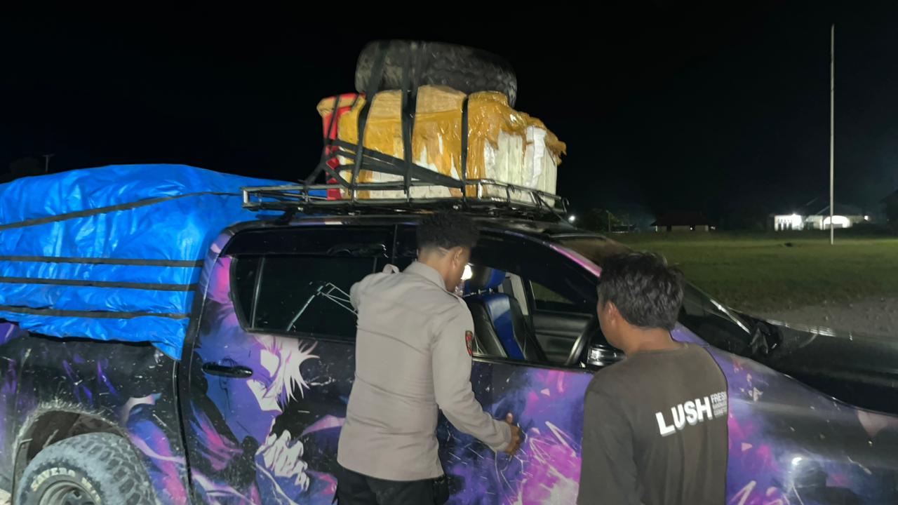 Regu Pamapta II Intensifkan Razia Kendaraan, Cegah Peredaran Miras Ilegal dan Obat Terlarang