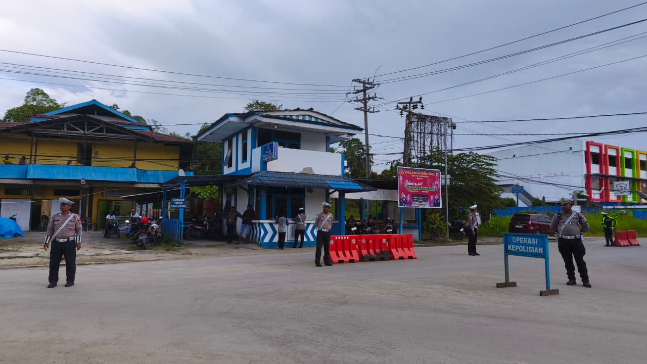 Jelang Akhir Operasi Keselamatan Cartenz 2026, Sat Lantas Polres Sarmi Fokus Penertiban R2 dan R4