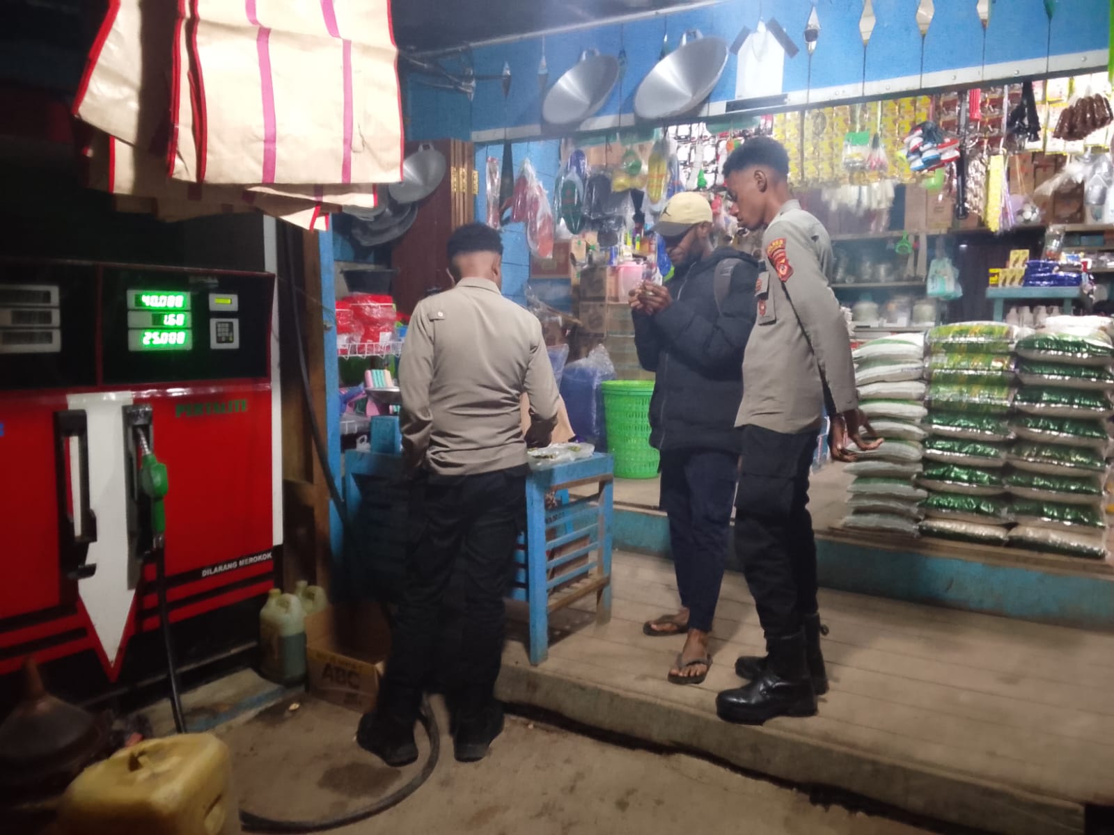 Langkah Preventif Polres Mamberamo Tengah Antisipasi Tindak Kriminal di Waktu Malam