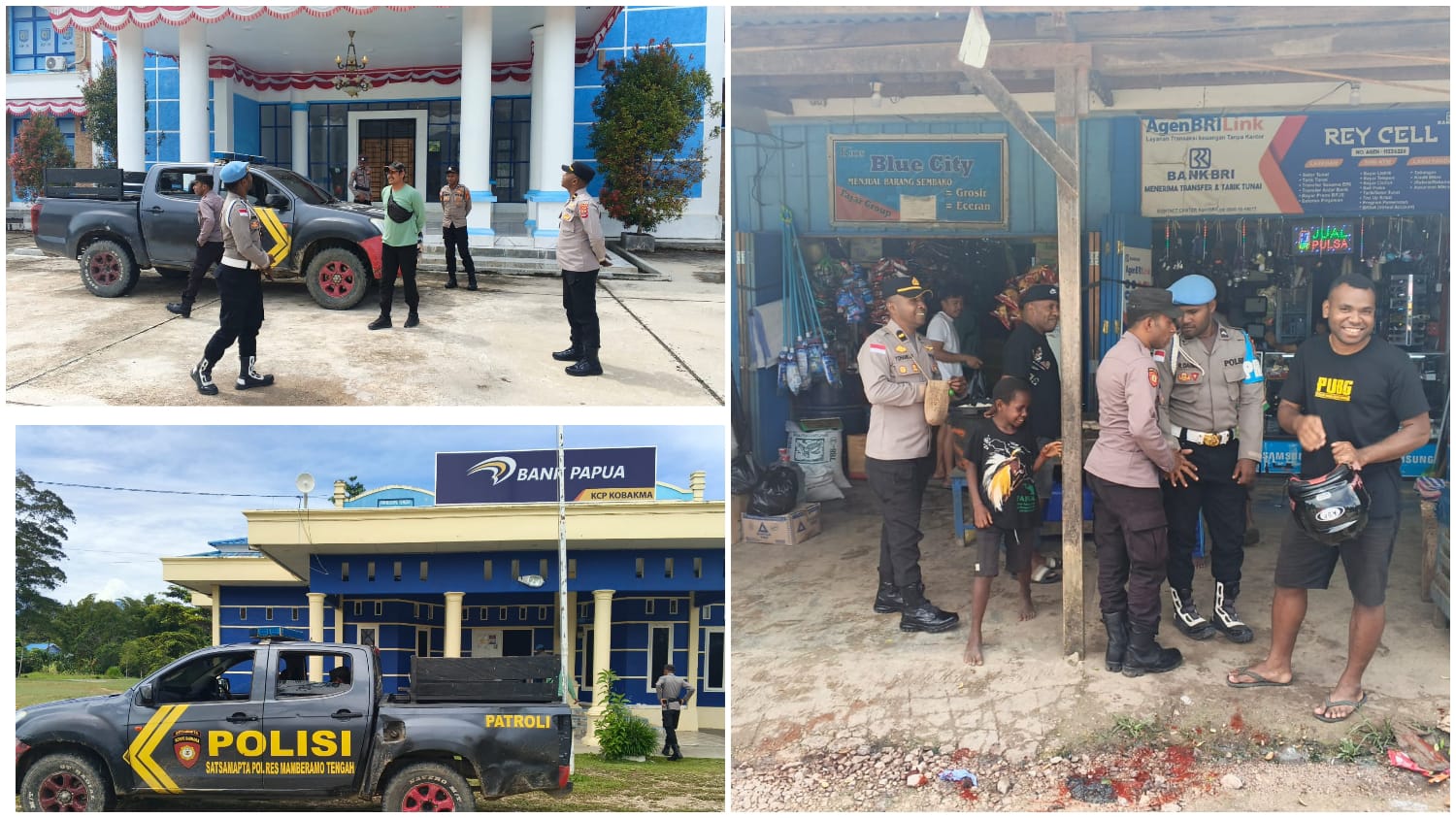 Perkuat Stabilitas Kamtibmas,Polres Mamberamo Tengah Gelar Patroli Saat Perayaan Tahun Baru Imlek 2026 di Kobakma