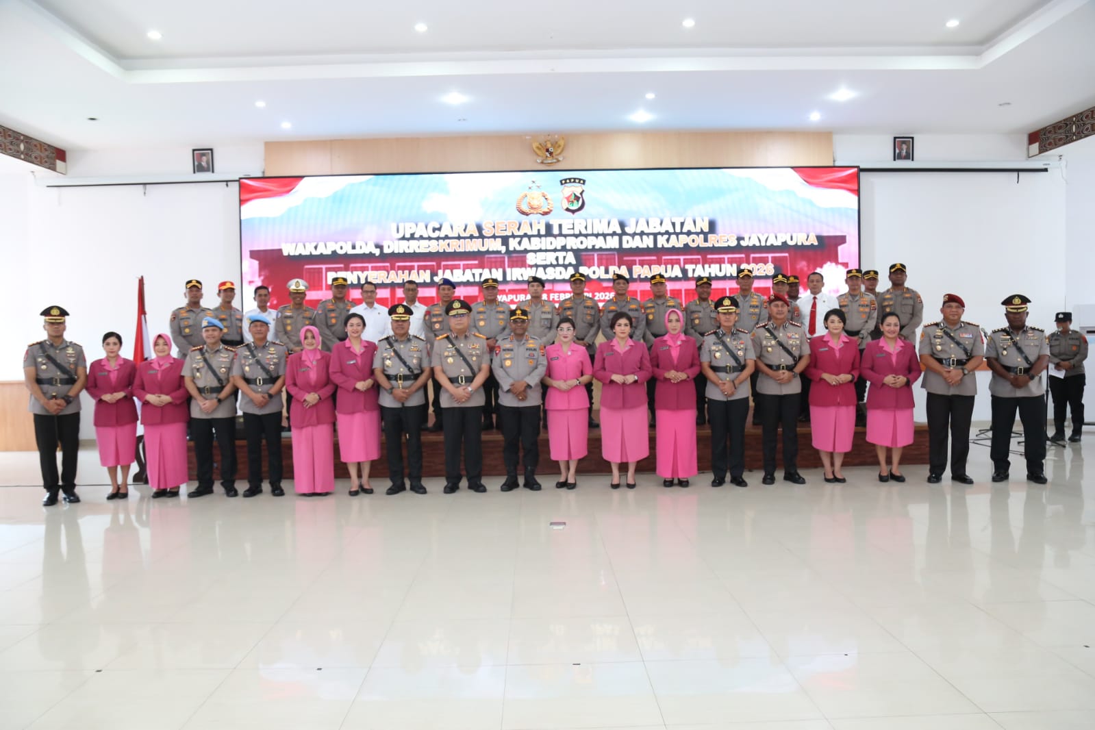 Sertijab Pejabat Strategis Polda Papua, Momentum Tingkatkan Soliditas dan Kinerja Institusi