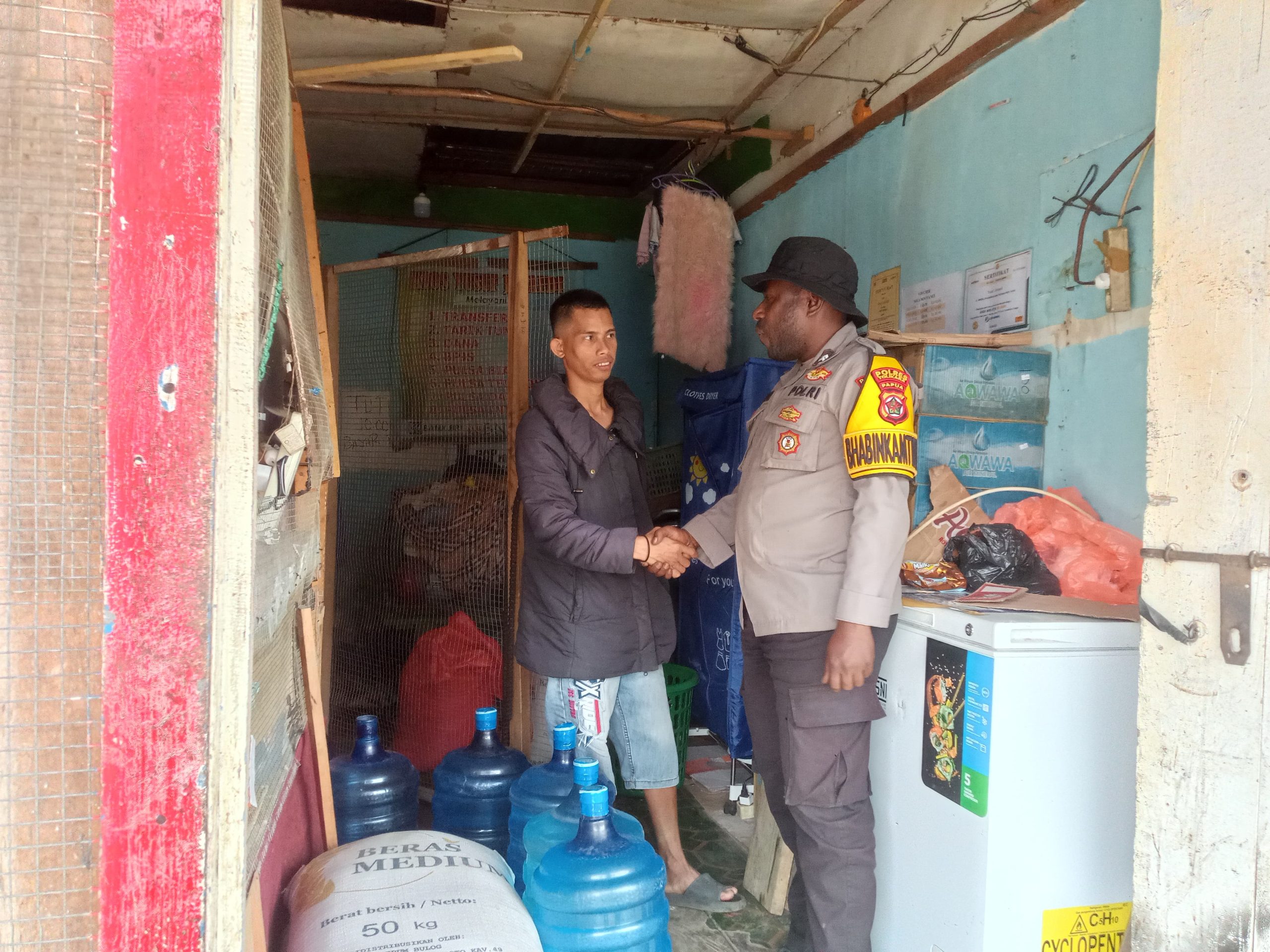 Sat Binmas Gelar DDS di Desa Ampera, Perkuat Kemitraan dan Himbau Pedagang Jaga Kamtibmas