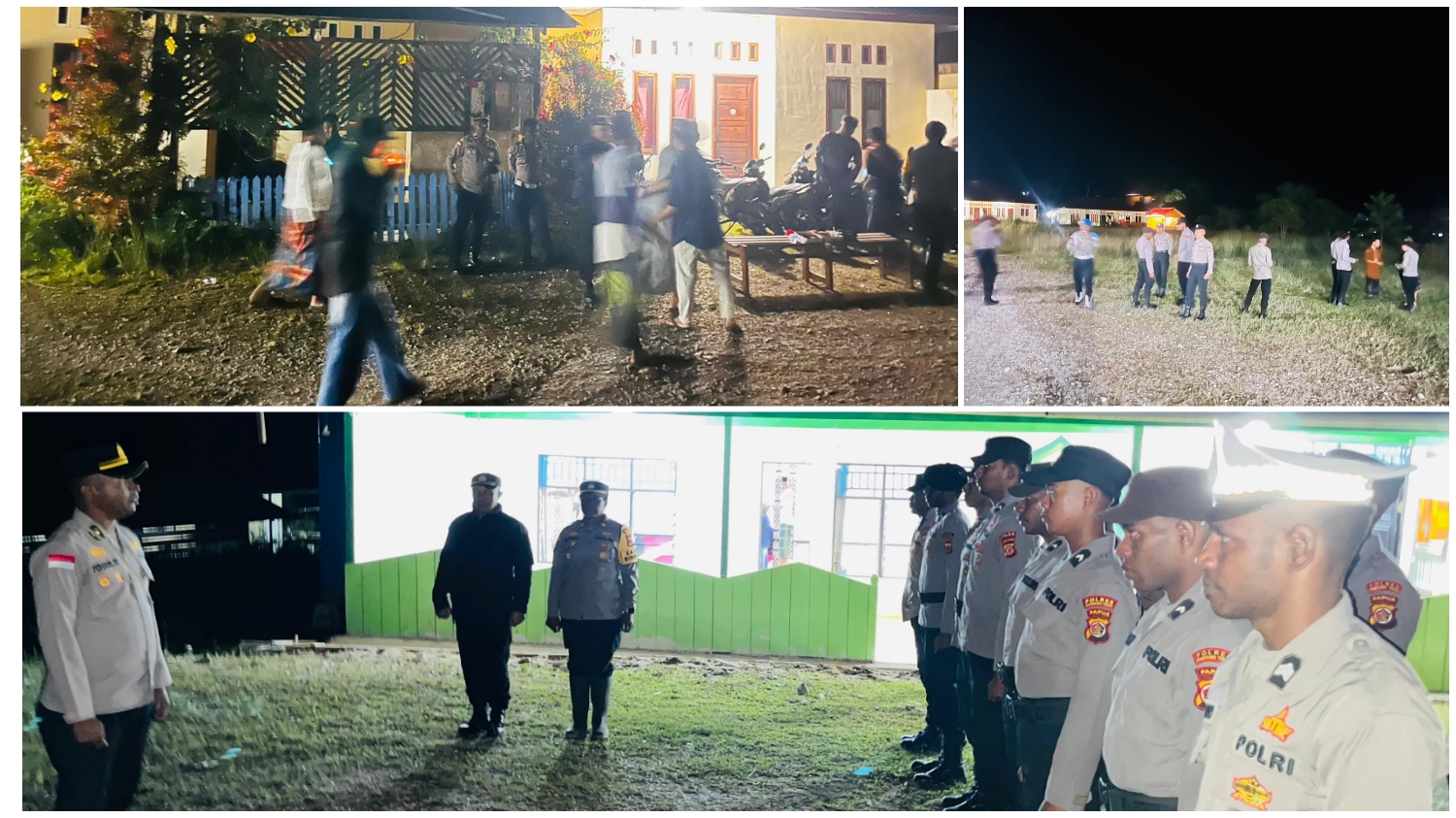 Pengamanan Sholat Tarawih Dan Hari Pertama Puasa 1447 H Berjalan Aman Dan Kondusif