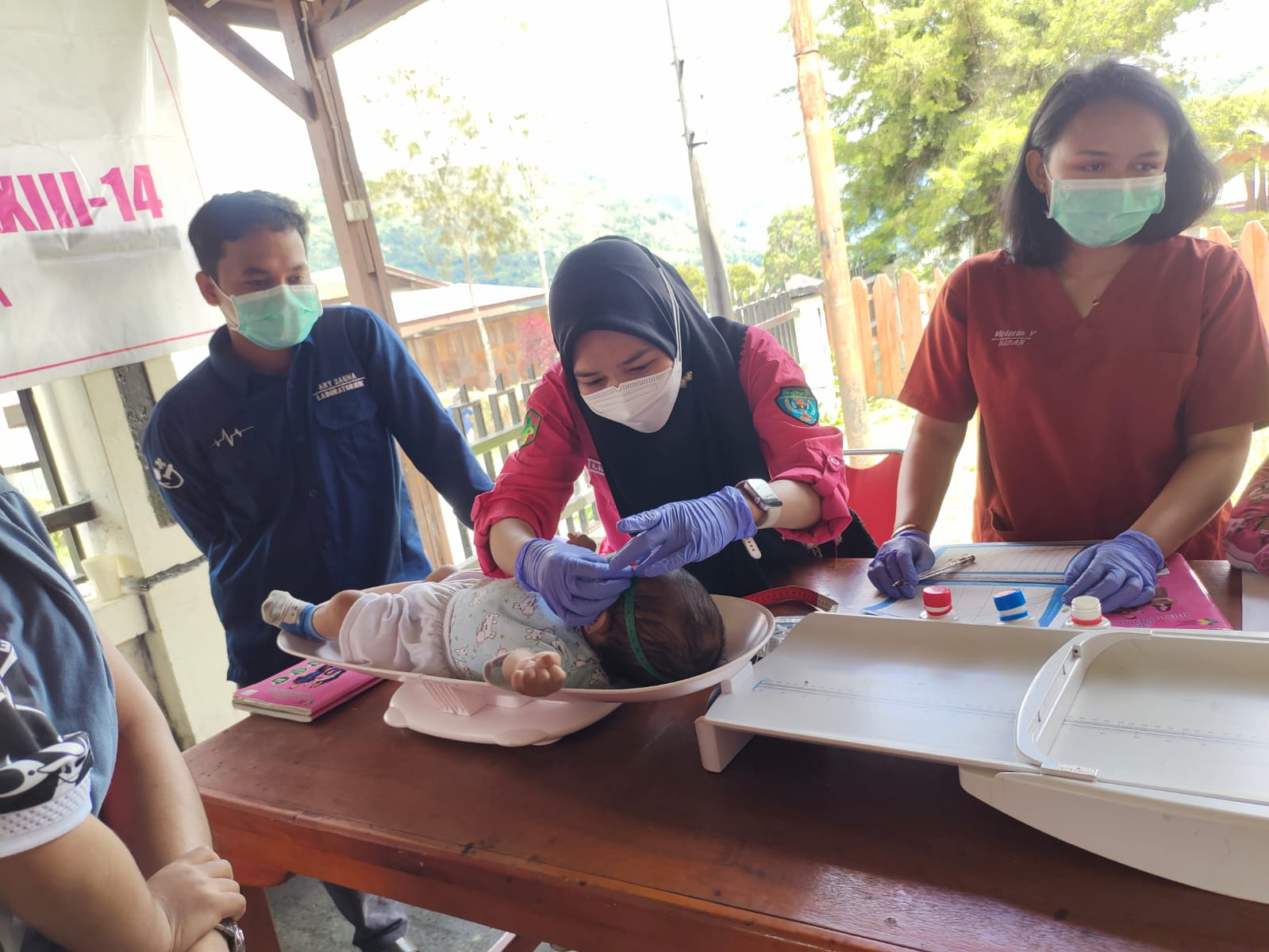 Posyandu Rutin Bhayangkari, Hadirkan Pelayanan Kesehatan Bagi Masyarakat