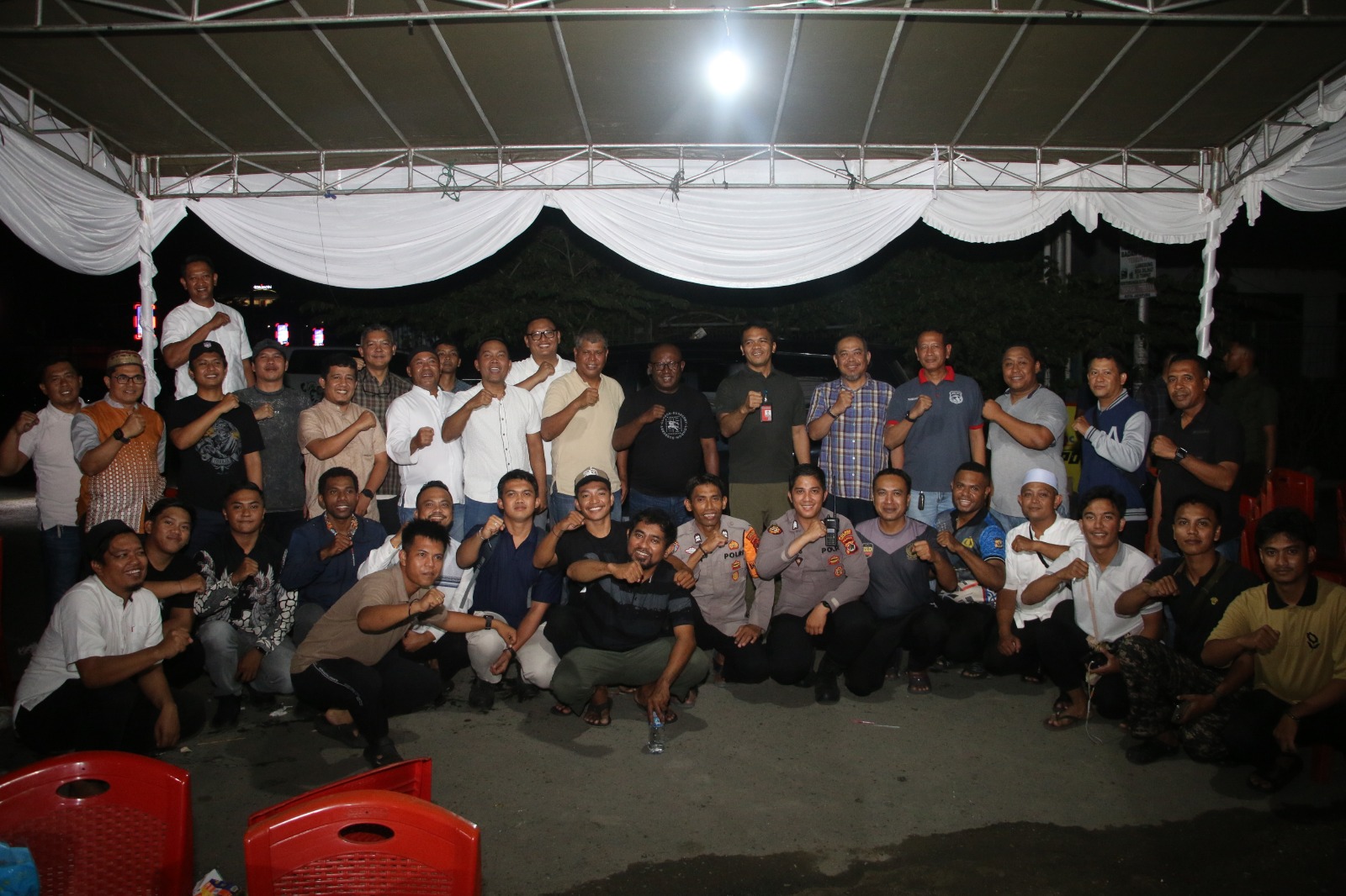 Pererat Sinergitas, Polsek Kawasan Bandara Sentani Gelar Silaturahmi dan Buka Puasa Bersama Stakeholder