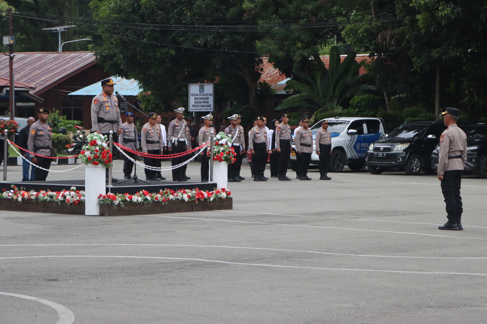 Polres Nabire Gelar Apel Siaga Kamtibmas Jelang Ramadhan 1447 H / 2026 M