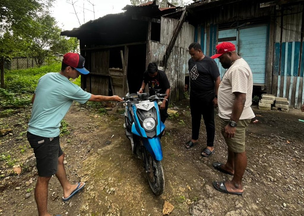 Tak Berkutik Saat Diperiksa, Pelaku Curanmor Diamankan Polisi di Abepura